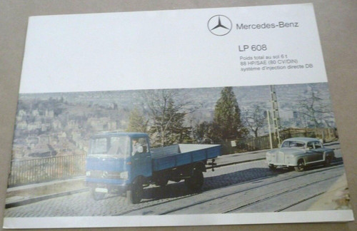 1965 mercedes 608 camions - mercedes,