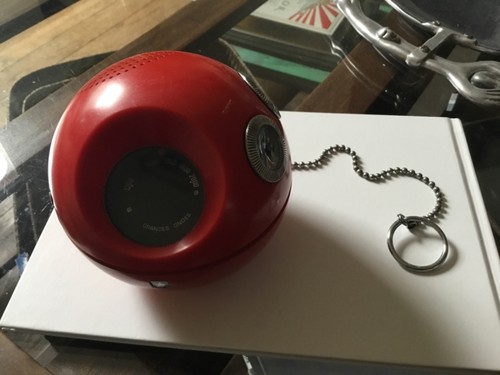 Radio vintage pac man couleur - radio,