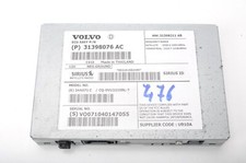 Volvo S60 II V60 Satellite Tuner Radio Récepteur Module 31398076AC