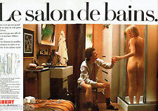 ADVERTISEMENT ADVERTISING 036 1977 Allibert le salon de bains (2p) nude