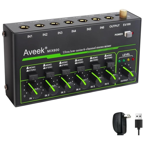 Stereo audio mixer precision - stereo,