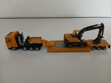 Camion avec remorque et