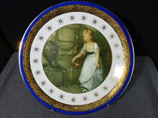 Plat en porcelaine polonaise