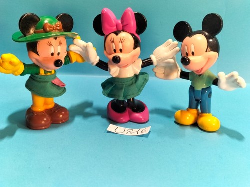 Lot u816 figurines mickey - lot, 3