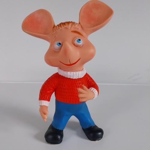 Ancien jouet pouet - topo, gigio