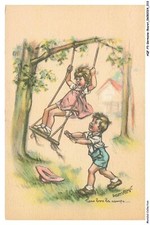 AQFP3-0150-GERMAINE-BOURET - la balancoire