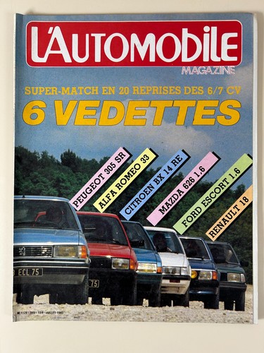 Automobile magazine 445 - l'automobile,