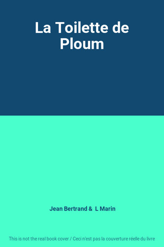 Toilette ploum jean - de,