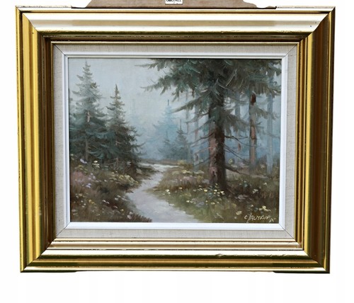 Lautrup peinture original - c.,