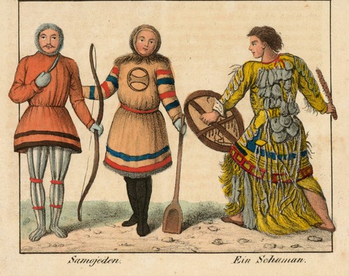 Russie samoyède tenue - russie,