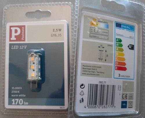 Ampoule paulmann led capsule - ampoule,