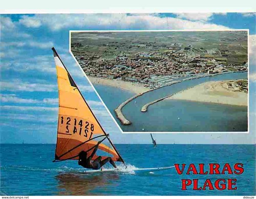 Carte postale valras - -,