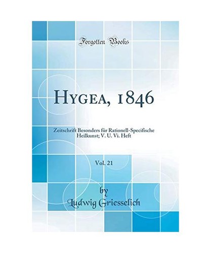 Hygea 1846 vol 21 - hygea,, vol.