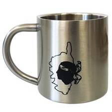 Tasse inox double paroi corse