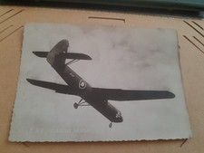 Old postcard aviation plane RAF GLIDER HORSA military postcard old collection 