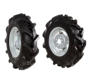 Paire roues gommées 10 - gommées, 5.00-10