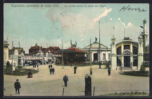 Carte postale liège - carte,