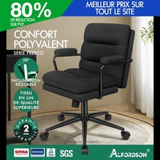 ALFORDSON Chaise de Bureau