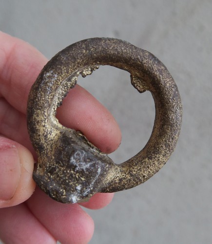 Massive cast brass gilt - cast,