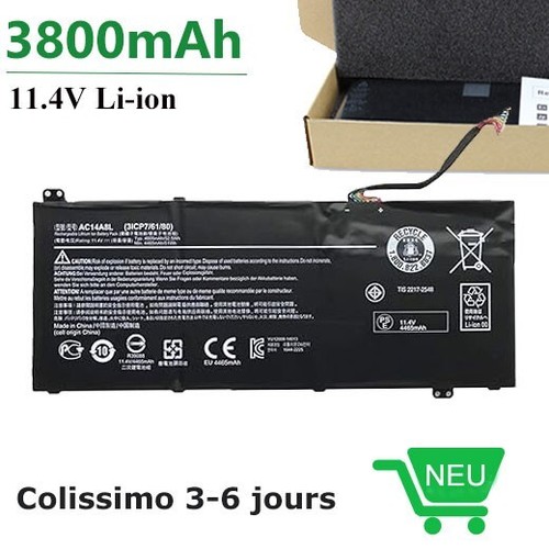 Batterie ac14a8l ac15b7l - ac14a8l, pour
