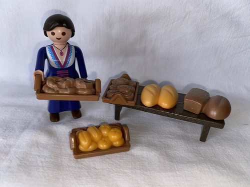 Playmobil boulangère vendeuse - boulangère,