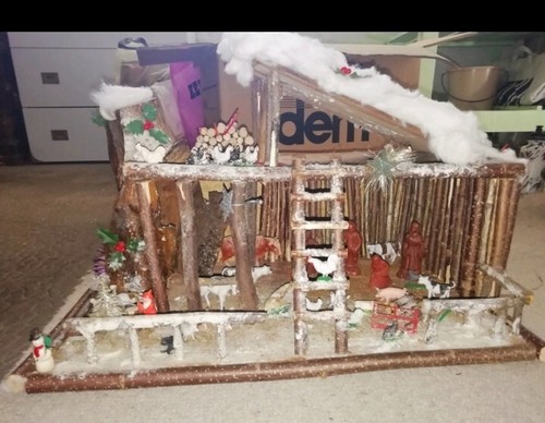 Crèche noël nouvel - noël, an