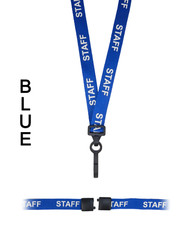 Bleu Staff Identité Lanière