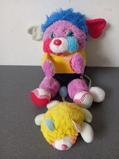POPPLES MATTEL PELUCHE VINTAGE ANNEES 80 BALLON FOOT
