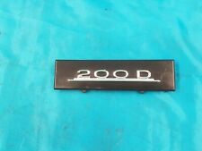 MERCEDES-BENZ W110 W111 Heckflosse Radioblende Typenschild Abdeckung Blende