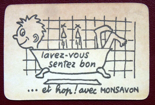 Carte parfumée monsavon - carte,