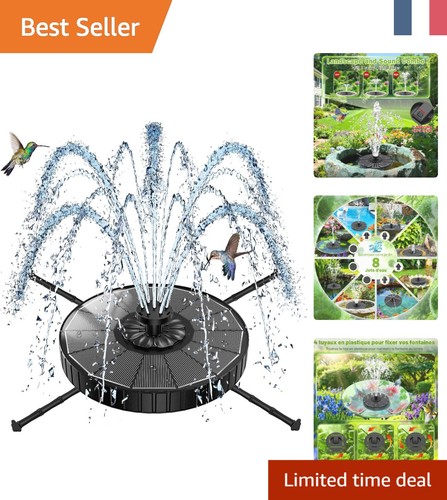 Fontaine solaire avec - solaire,