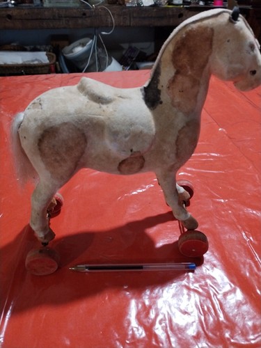Cheval trainer jouet vintage - jouet,
