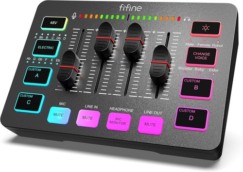 Gaming audio mixer - audio, pc,