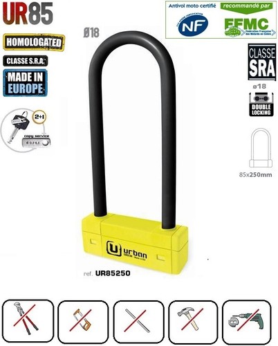 Antivol urban ur85250 - urban, x