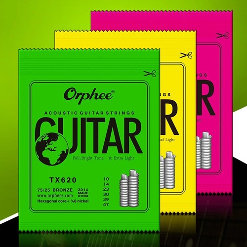 Cordes guitare acoustique - cordes,