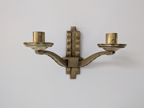 Paire appliques epoque art - epoque,
