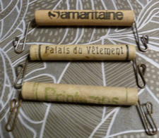 PARCEL HANDLE WOOD HANDLE-ANTIQUE HANDLES: SAMARITAN, SPRING, PALACE