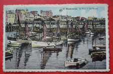 Old postcard - Belgium - Blankenberge - Le Port
