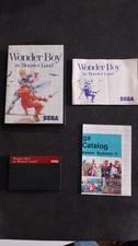 WONDER BOY IN MONSTER LAND SEGA MASTER SYSTEM PAL MULTI USED COMPLETE