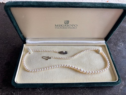 Vintage mikimoto cultured - vintage,