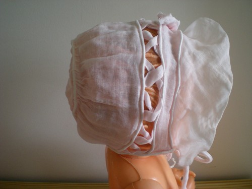 Bonnet enfant ancien béguin - bonnet,