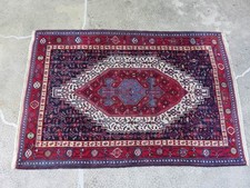 Tapis persan noué à la main