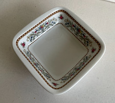 Coupelle carrée porcelaine Seltmann Weiden Bavaria