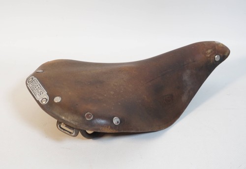 Selle vélo véritable - véritable, cuir