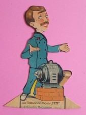 figurine chromo à système-