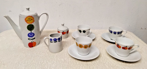 Ancien service café année - café,