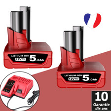 Pour batterie Milwaukee M12