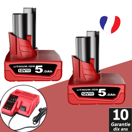 Pour batterie milwaukee m12 - pour,