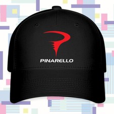 Pinarello Bicycle Bike Black Hat Twill Cap Baseball Cap Size S/M & L/XL