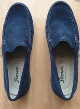 mocassin daim bleu Marque sioux taille 6